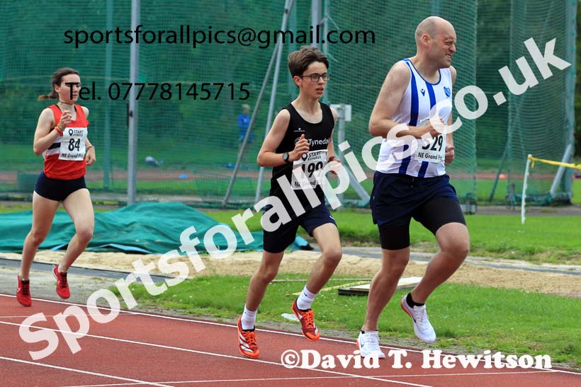 1500 metres, 2023 NEGP 5 Monkton, Wed, July 26th. Photo: David T. Hewitson/Sports for All Pics